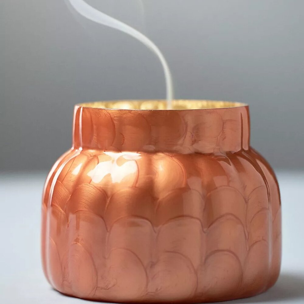 Capri Blue Pumpkin Clove Capiz Jar Candle - Picture 2 of 2